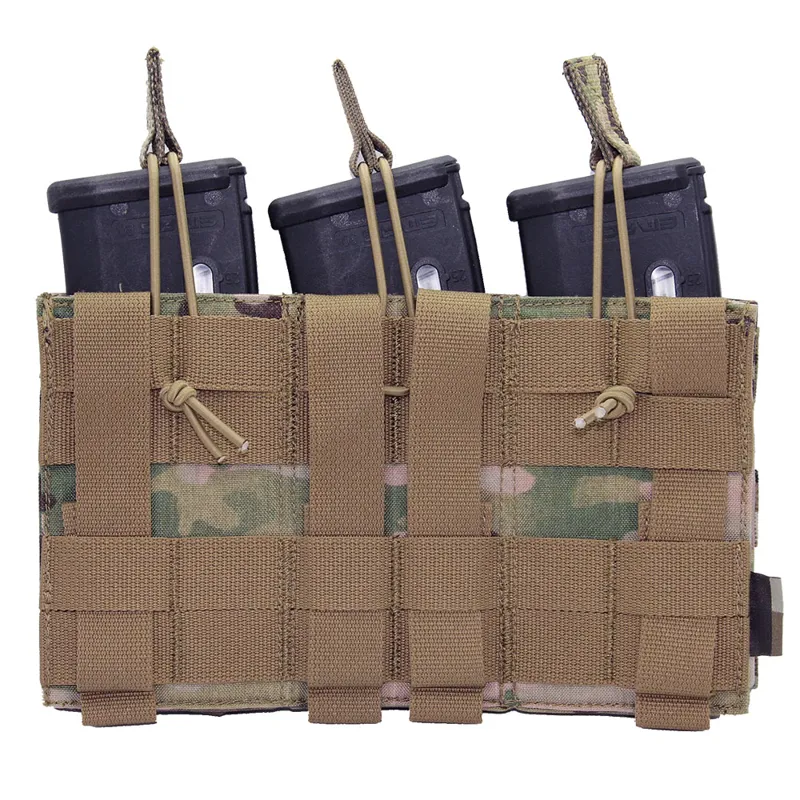 First Strike Multicam Triple Bungee Ammo Pouch-1