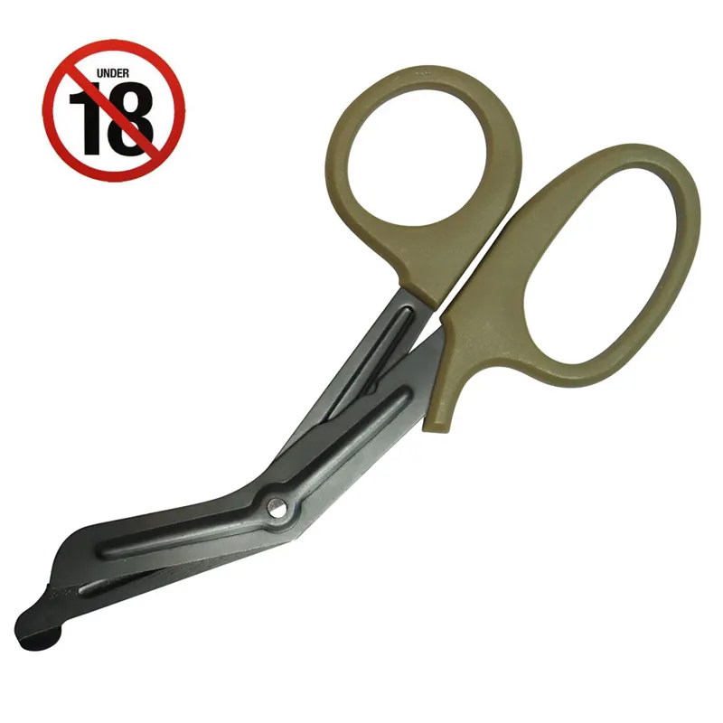 First Strike Coyote Black EMT Shears Scissors