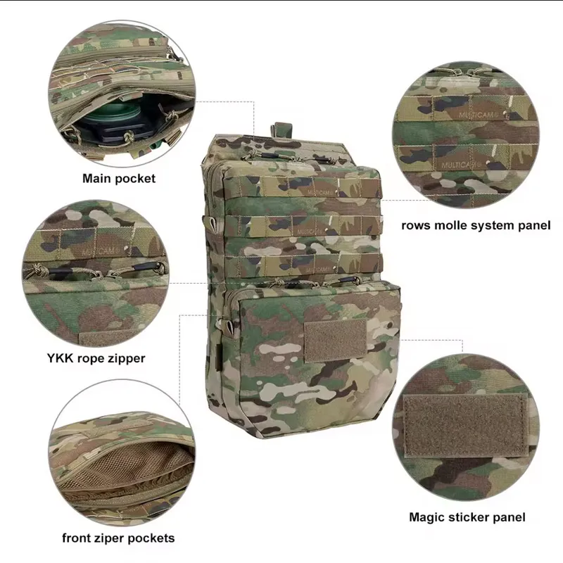 First Strike Hydration Back Panel Multicam -4