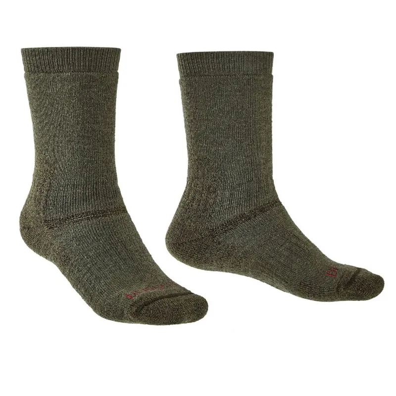 Bridgedale Explorer Heavyweight Merrino Performance Socks Olive-1