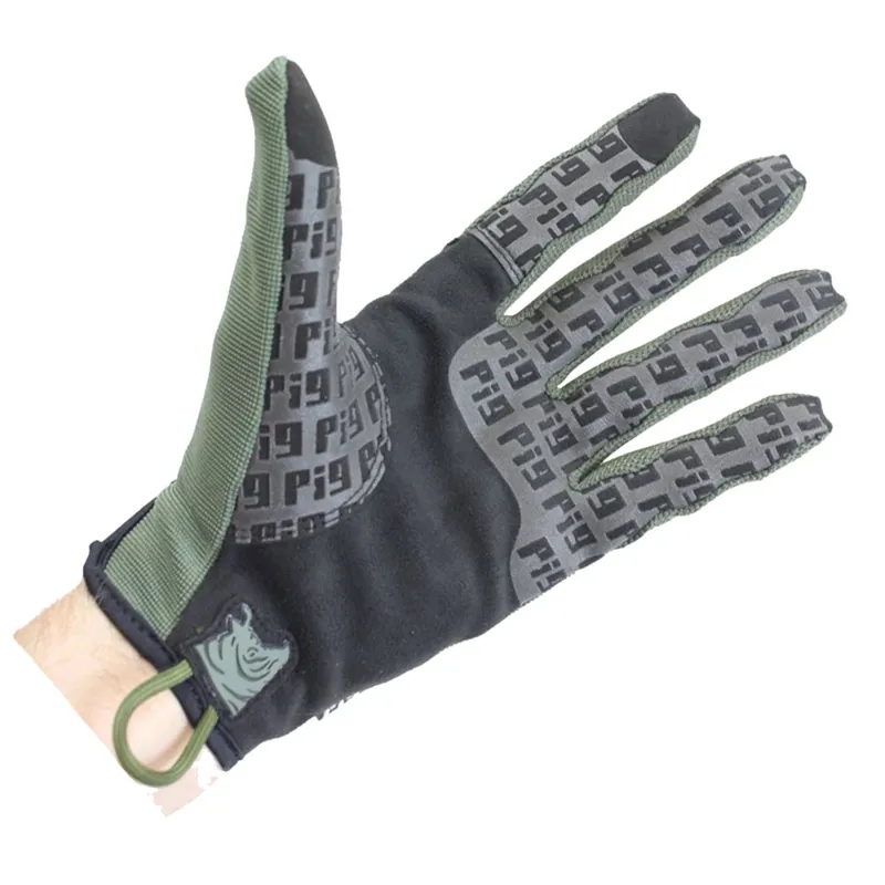 PIG Full Dexterity FDT Delta Contact Gloves Ranger Green-1