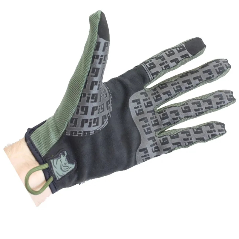 PIG Full Dexterity FDT Delta Contact Gloves Covert Black-1