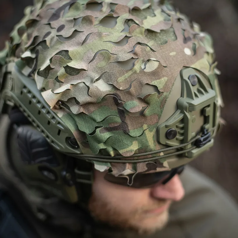 M-Tac Vilha Laser Cut FAST Helmet Cover Multicam-6