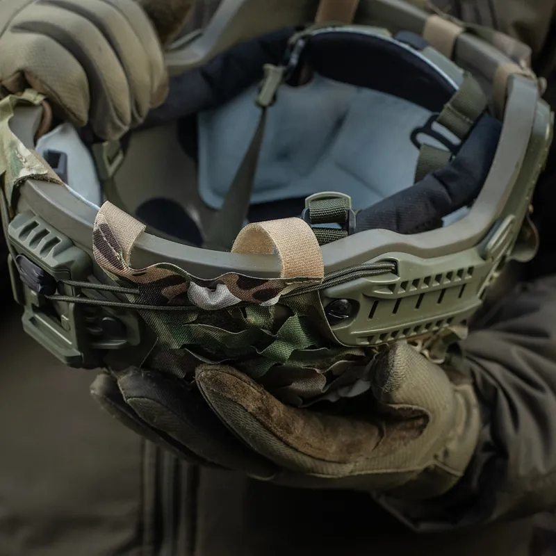 M-Tac Vilha Laser Cut FAST Helmet Cover Multicam-8