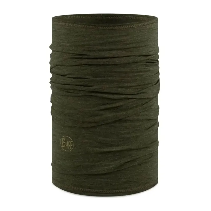 BUFF Merino Heavyweight Solid Neck Gaiter BARK