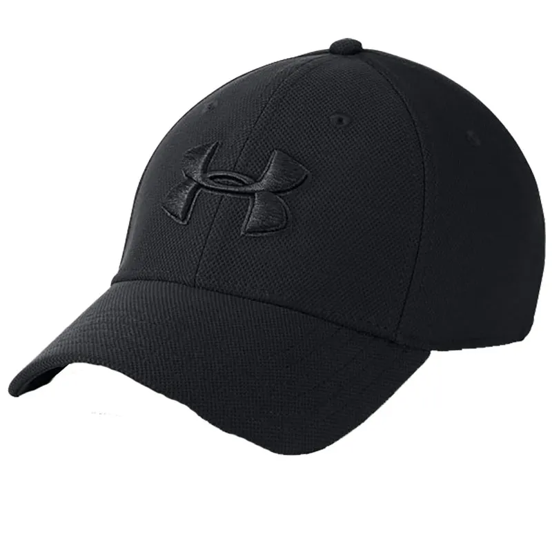 Under Armour UA Blitzing Black Black Baseball Cap-1