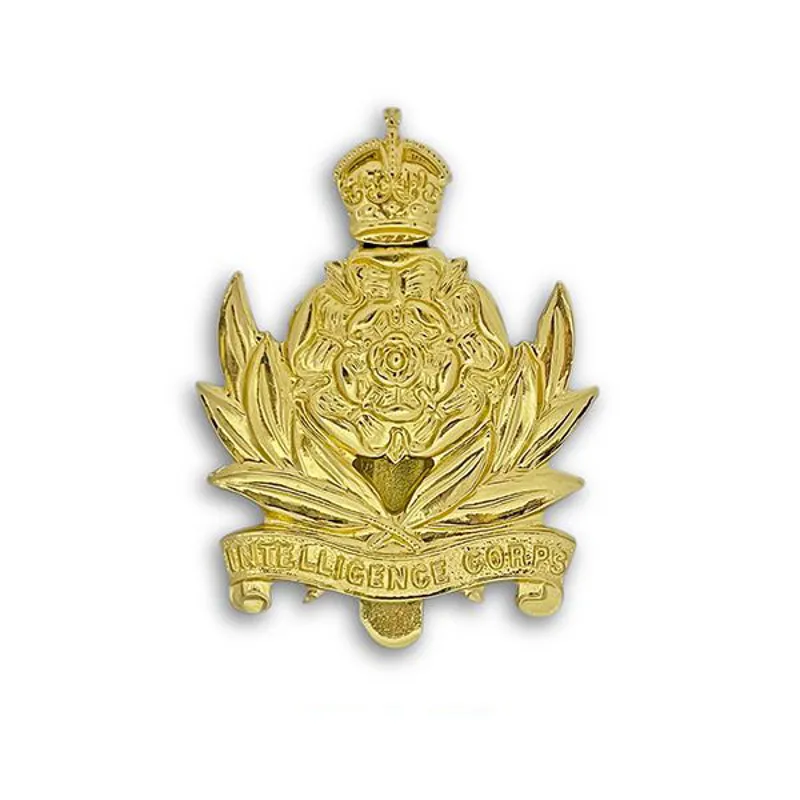 Intelligence Corp Kings Crown Cap Badge