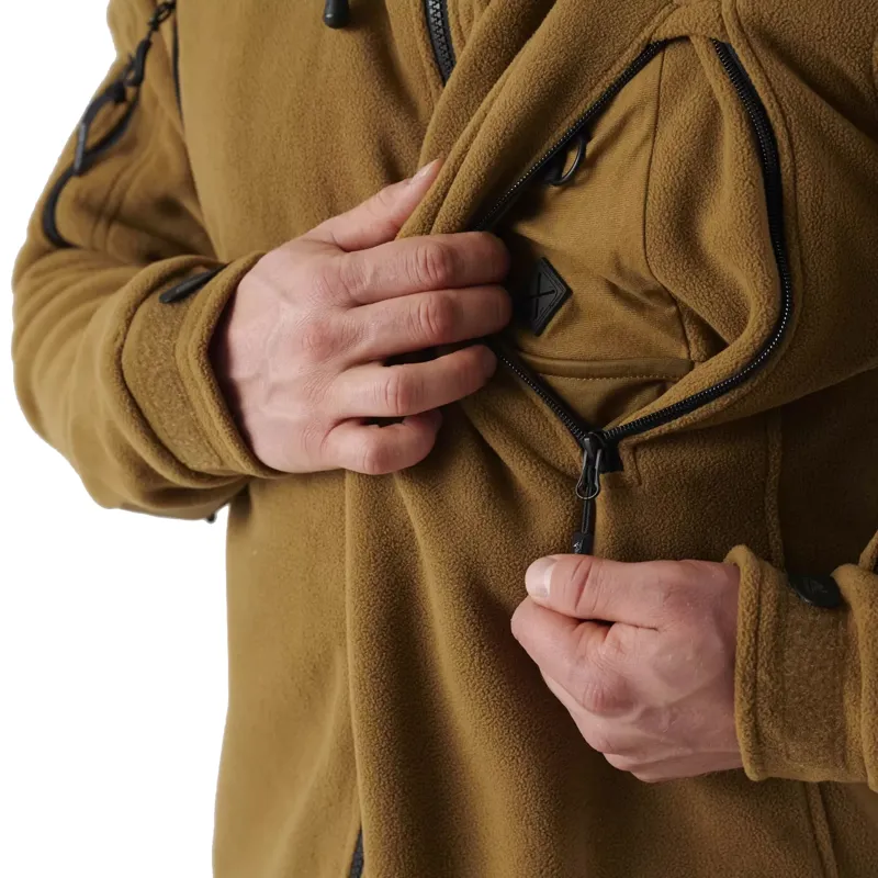 Helikon Patriot Double Fleece Jacket Black-4