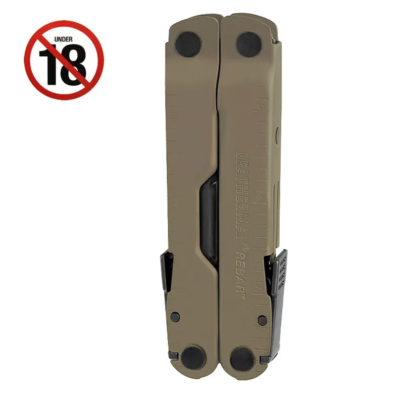 Leatherman REBAR Coyote Black Multitool-1