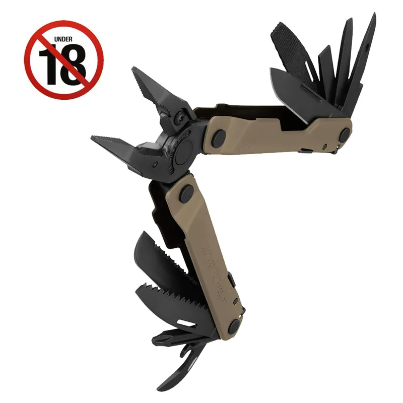 Leatherman REBAR Coyote Black Multitool-2