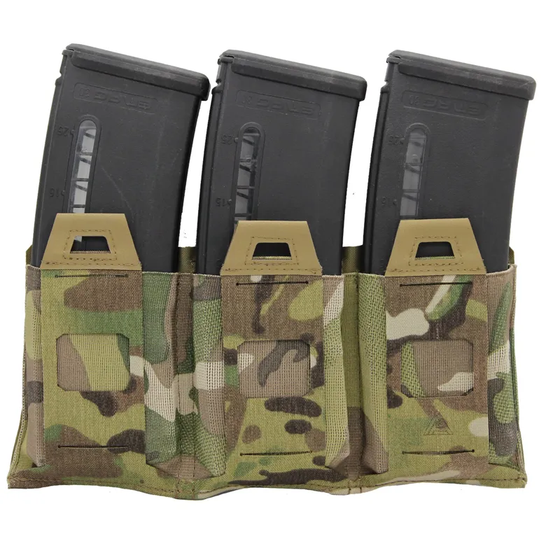 Direct Action Triple Flat Magazine Pouch Multicam