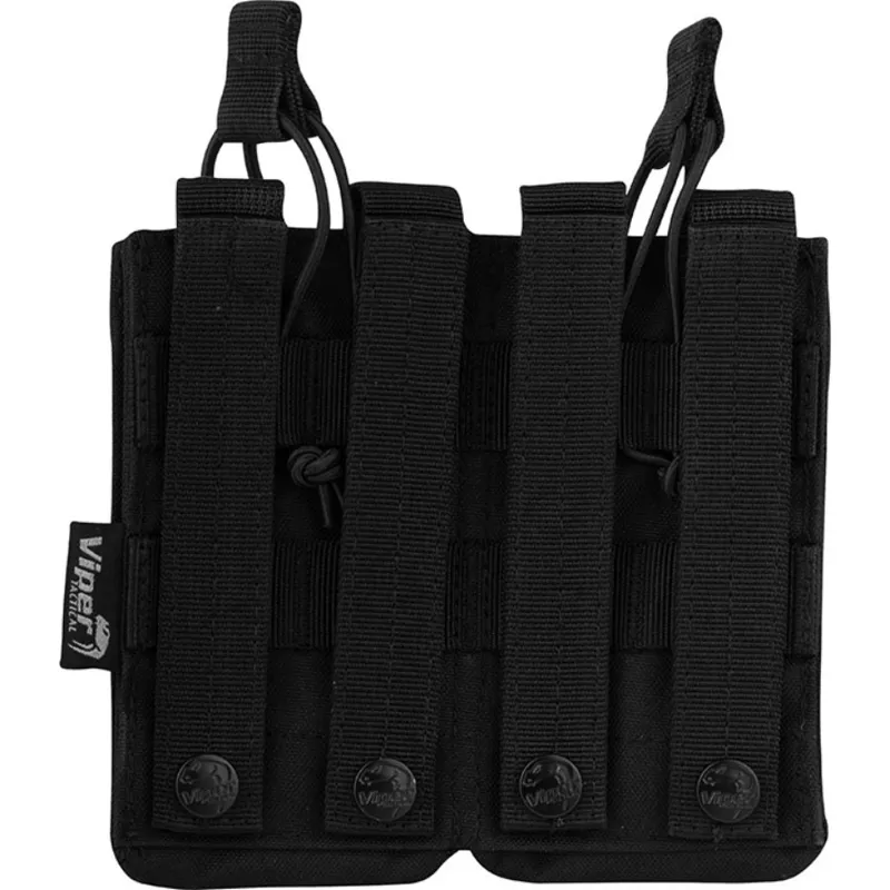 Viper Double Bungee Ammo Pouch Black-3