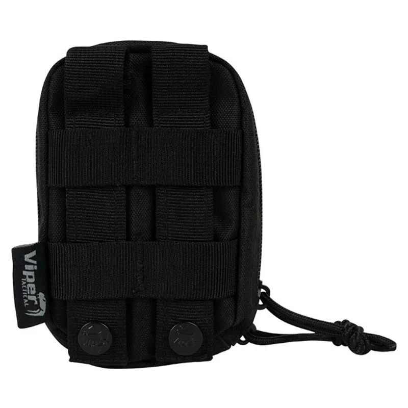Viper Small Lazer Cut Utility Pouch Black-3