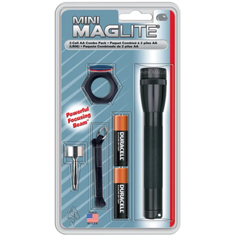 Maglite AA Torch and Accessory Pack