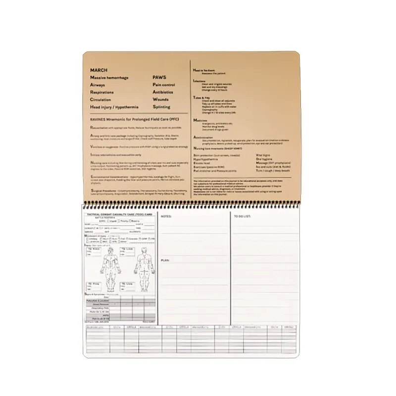 Modestone Waterproof Prolonged Field Care Journal-1