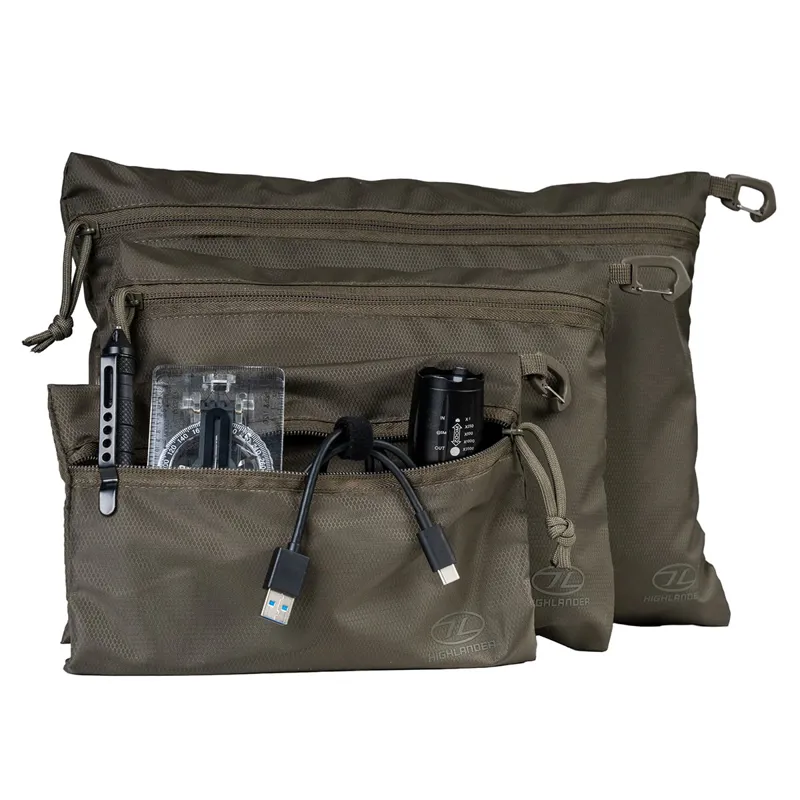 Highlander Neat Freak Bag Set Ranger Green-5
