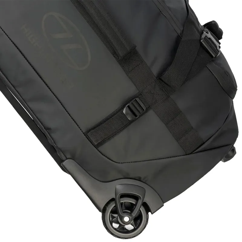 Highlander The Trailer Wheeled Duffel Bag Black 100L-1