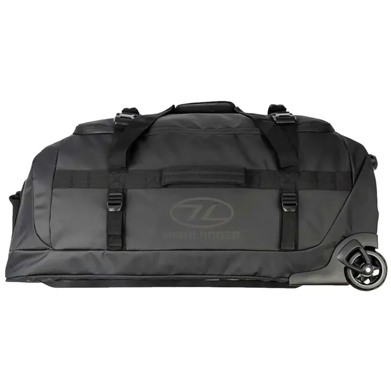 Highlander The Trailer Wheeled Duffel Bag Black 100L-2