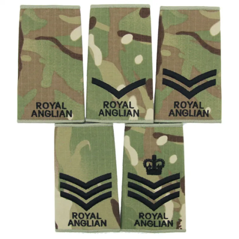 Royal Anglian Regiment MTP Rank