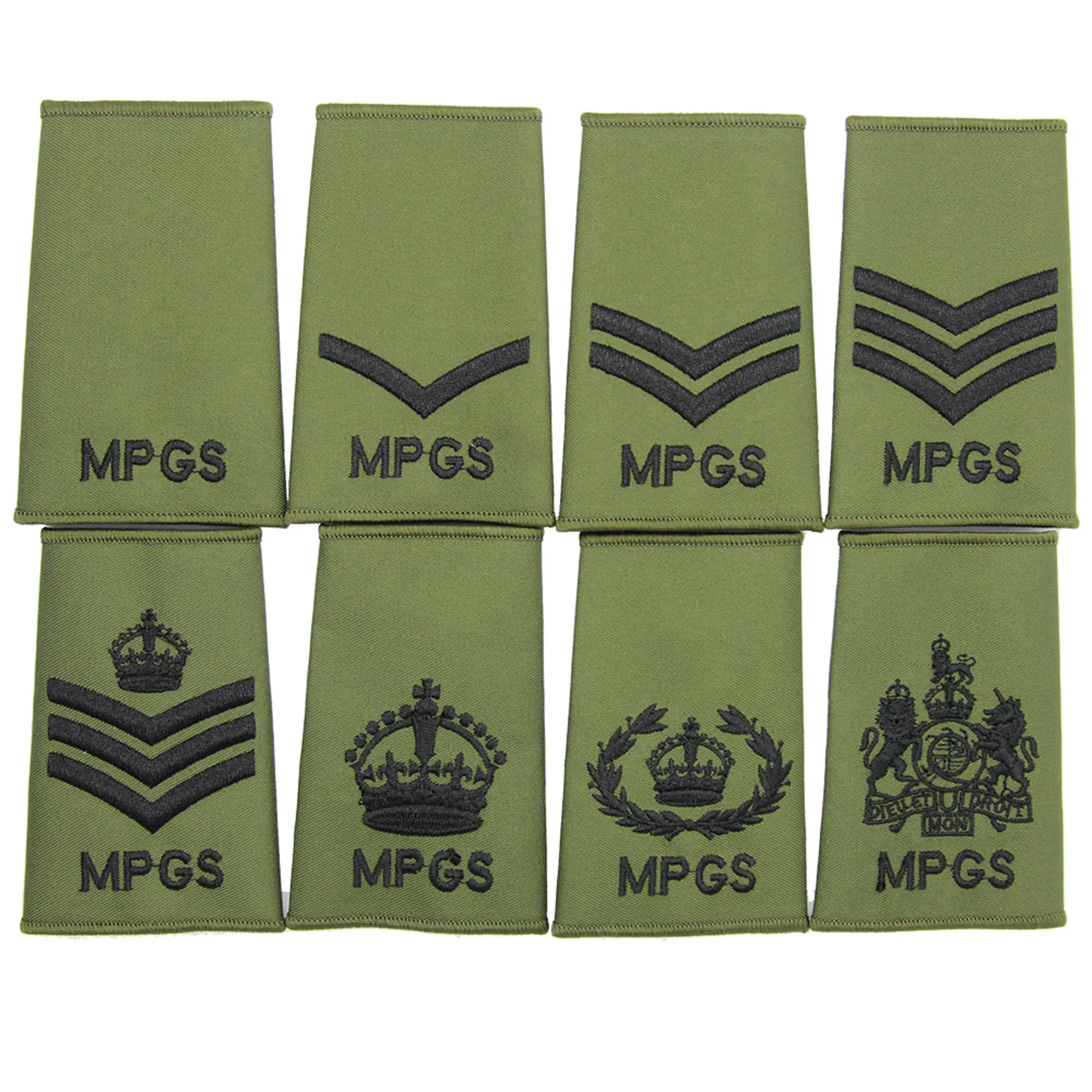 Mps Tsg Ranks MPGS PCS Rank Slides