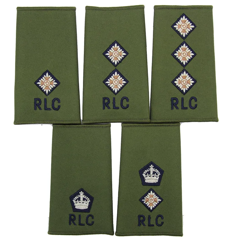 RLC Officers Olive Rank Slides