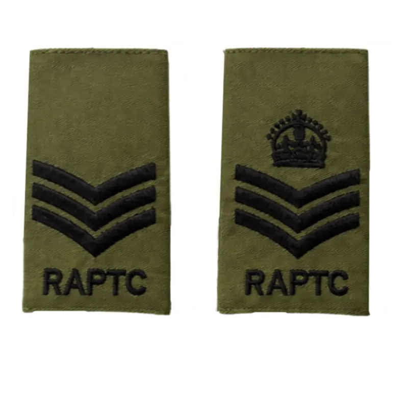 RAPTC Rank Slides Olive
