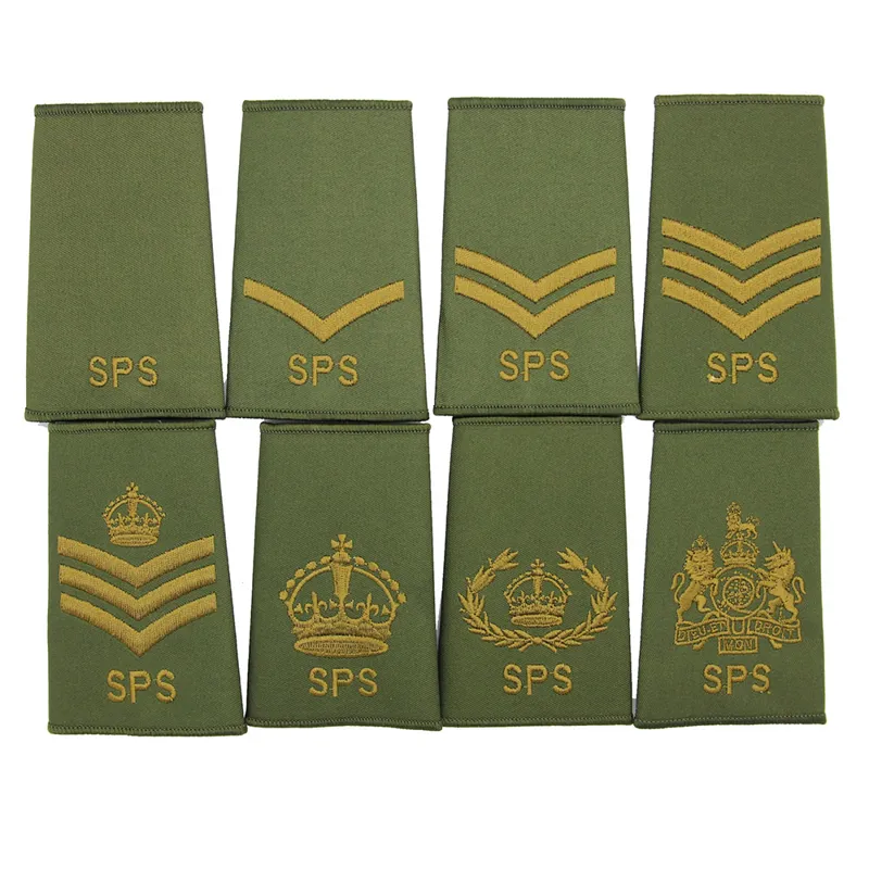 Adjutant General Corp AGC SPS Rank Slides