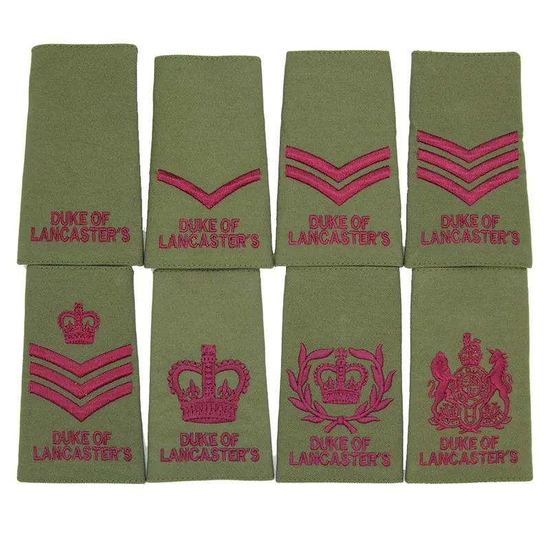 Duke of Lancaster Regiment Rank Slides-1
