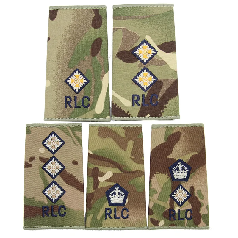 RLC Officers MTP Rank Slides