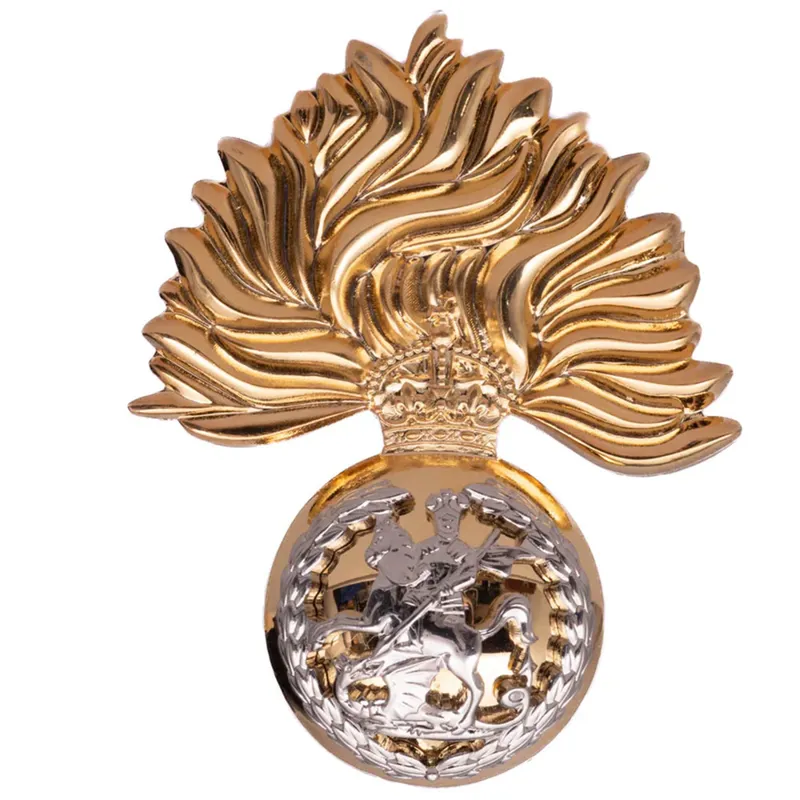 Royal Regiment of Fusiliers Kings Crown Cap Badge