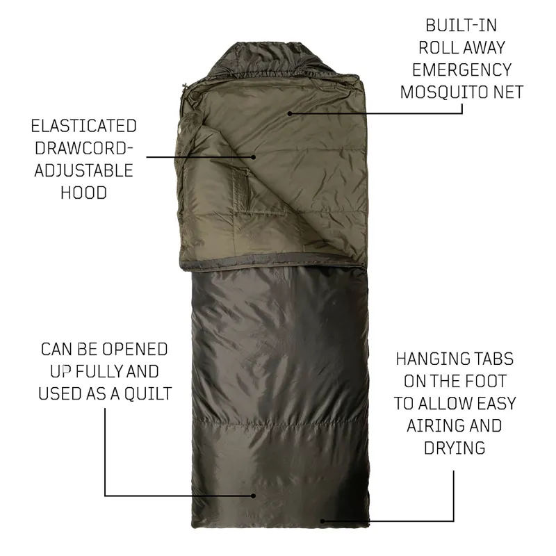 Snugpak Olive Jungle Sleeping Bag-6