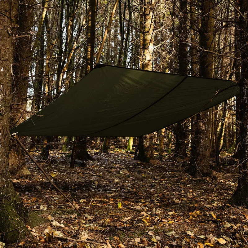 Highlander XL Tarp Shelter Olive-2