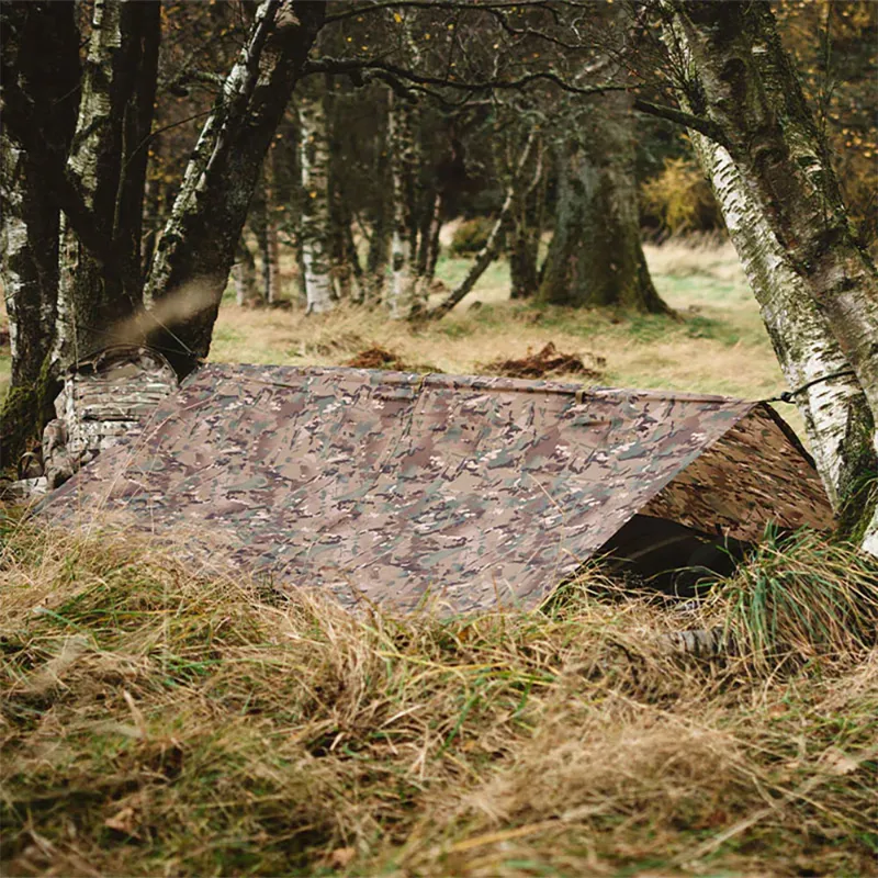 Highlander XL Tarp Shelter HMTC Camo-1