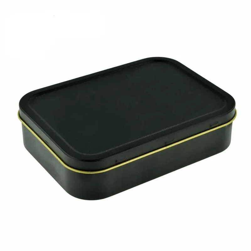 Survival Tobacco Tin Empty Black