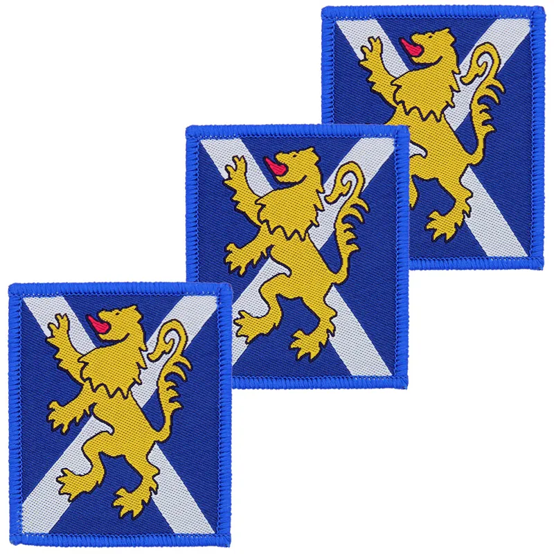 Royal Regiment of Scotland Blue Hook and Loop TRF x3 Pack