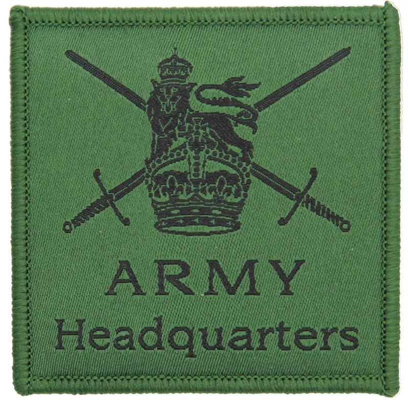 Army Headquarters Kings Crown Subdued TRF x3 TRF Pack-1
