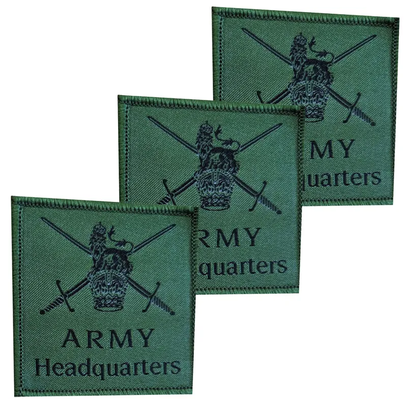 Army Headquarters Kings Crown Subdued TRF x3 TRF Pack