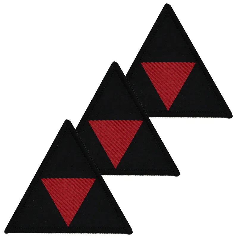 3 UK Division Hook and Loop TRF x3 Pack