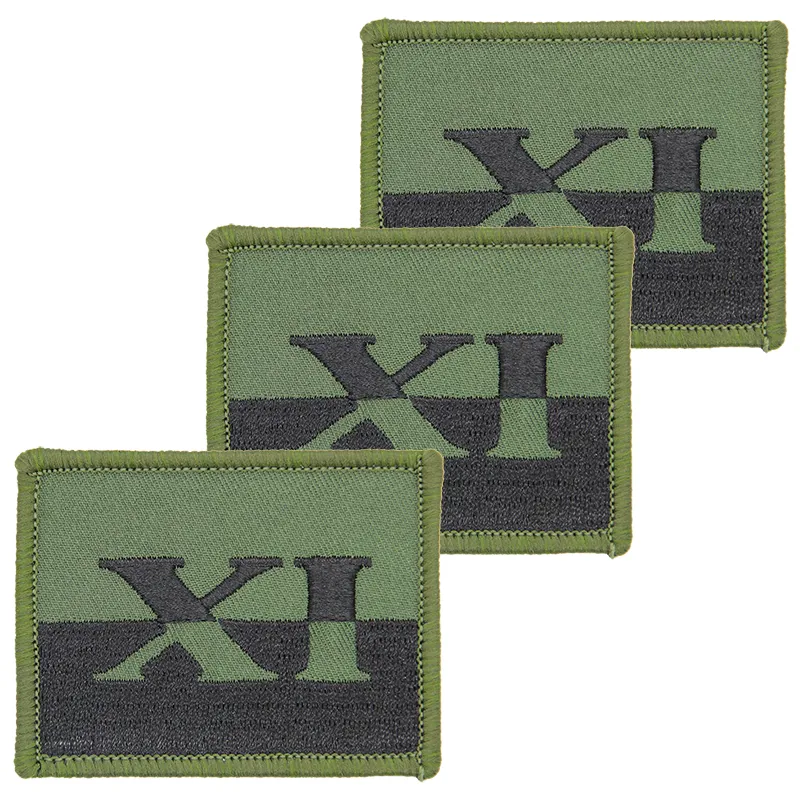 11 Signals Bde Brigade Olive-Black TRF x3 TRF Pack