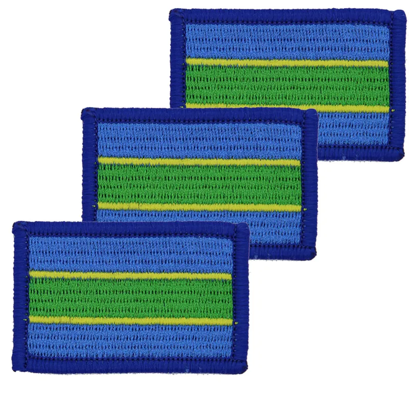 Queens Royal Hussars QRH Hook and Loop TRF: x3 Pack