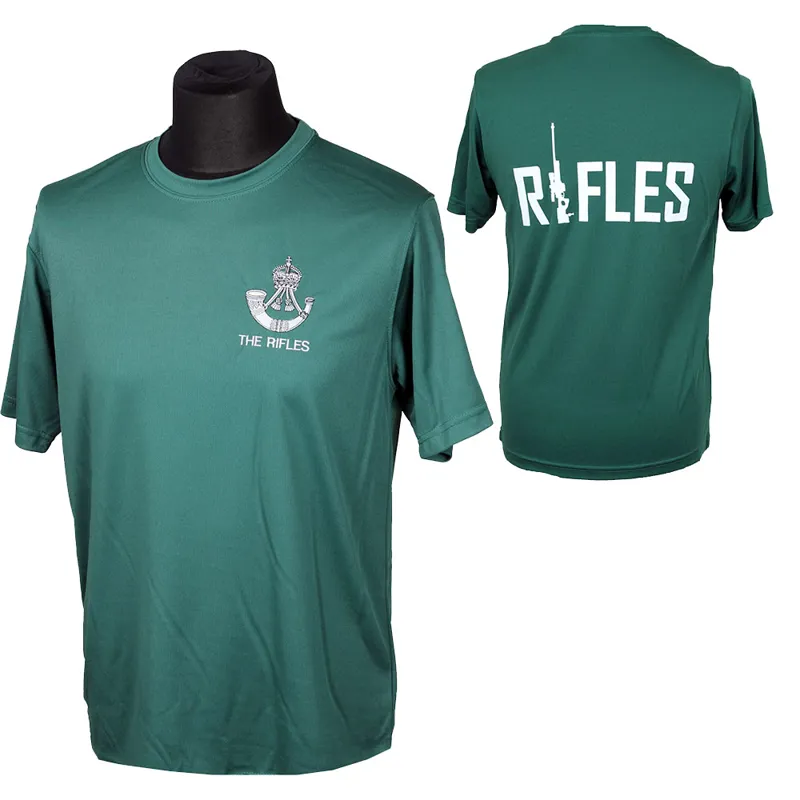 The Rifles Kings Crown Performance Wicking T Shirt-2