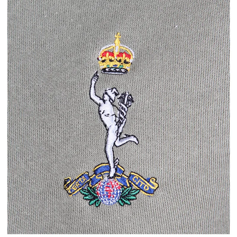 Royal Signals Sweatshirt Olive-1