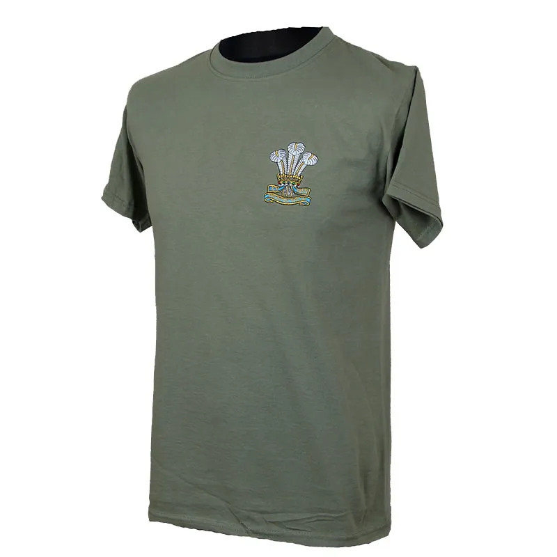 Royal Welsh Olive T Shirt