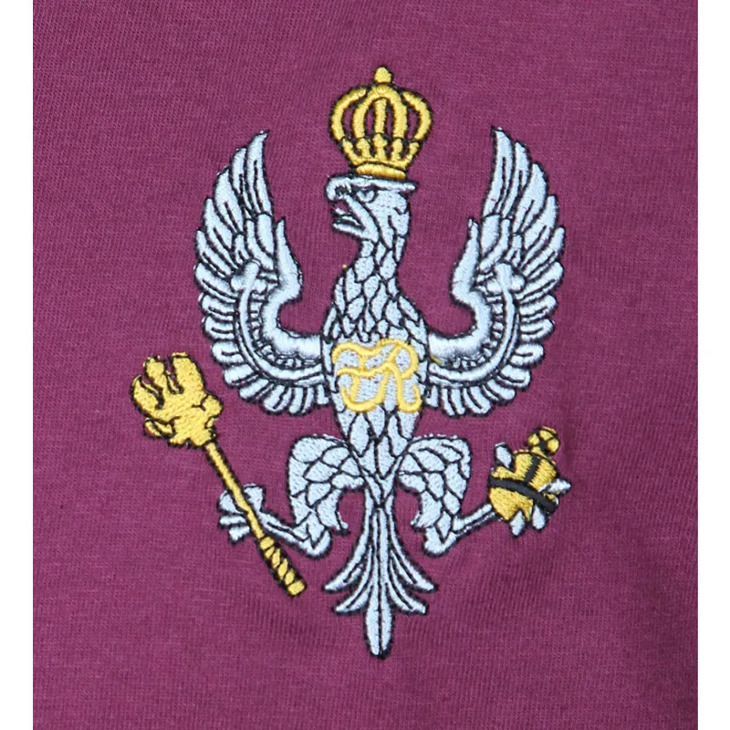 Kings Royal Hussars KRH T Shirt Maroon-1