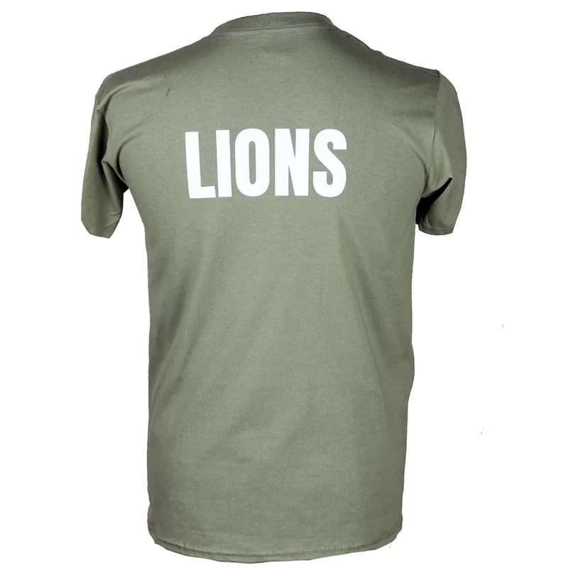 Duke of Lancaster Regiment Olive T Shirt-1