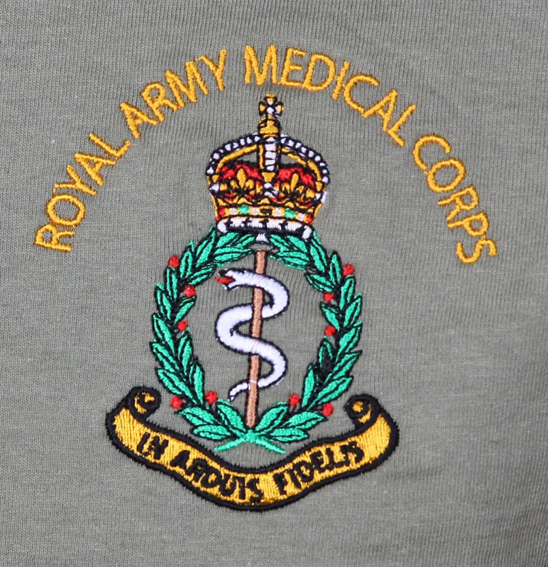 Royal Army Medical Corp RAMC Kings Crown T Shirt-3