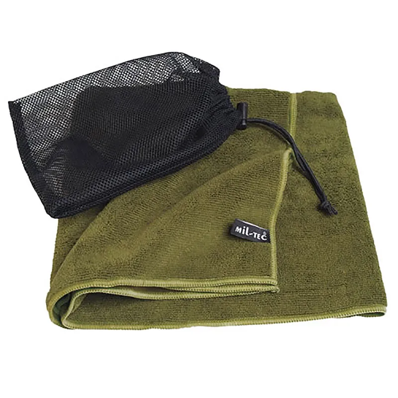 Green Microfibre Travel Towel Large