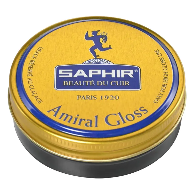 Saphir Beaute De Cuir Black Amiral High Gloss Polish 50ml