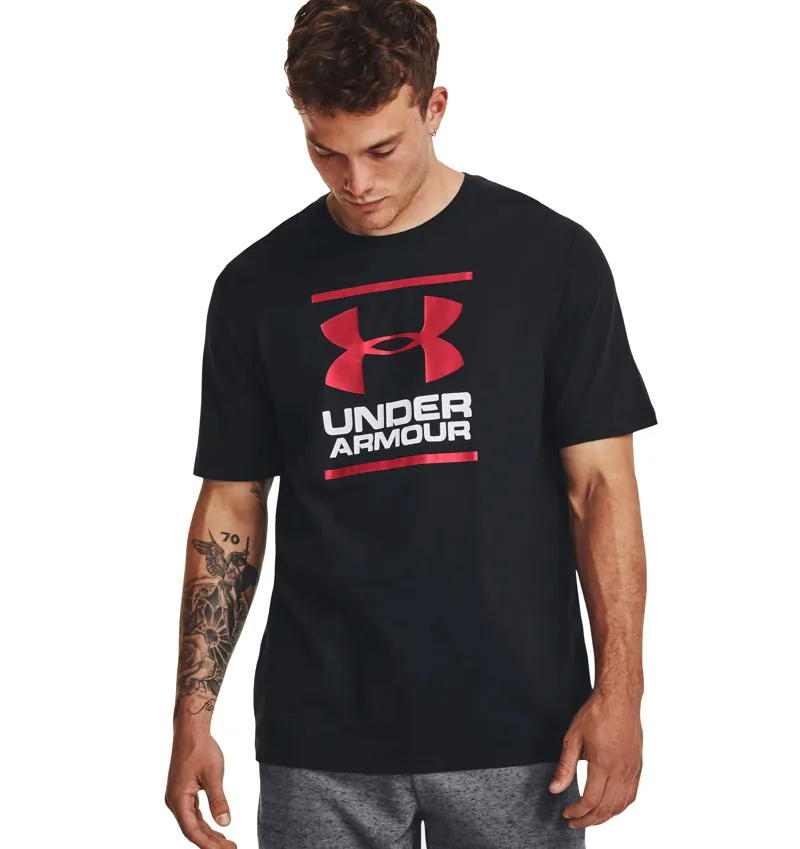 Under Armour GL Foundation Short Sleeve Black T Shirt