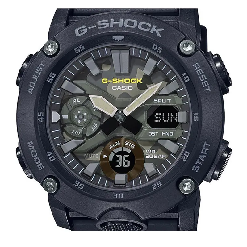 Casio G-Shock GA 2000SU 1AER Camo Watch-1